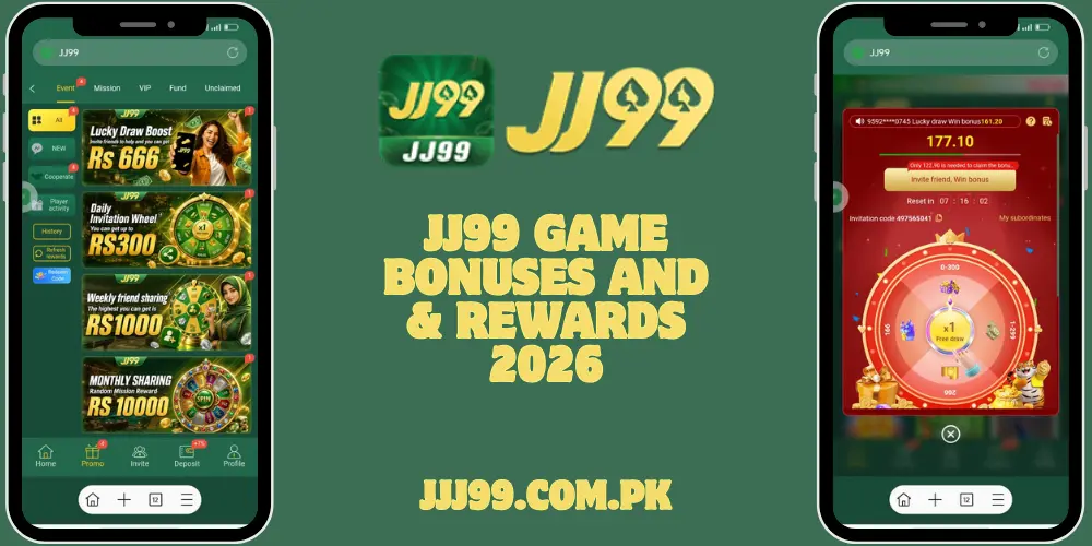 JJ99 Game Bonuses And Rewards
